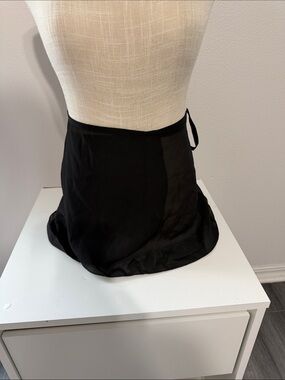 Capezio Black Mini Wrap ballet Skirt